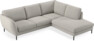 Madison - 2-sits soffa med divan höger - Grå