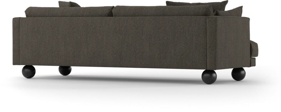 Harper - 4-sits soffa - Brun