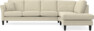 Eden - 3-sits soffa med divan - Beige