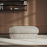 Cherrie - Fotpall 110 med kappa - Beige