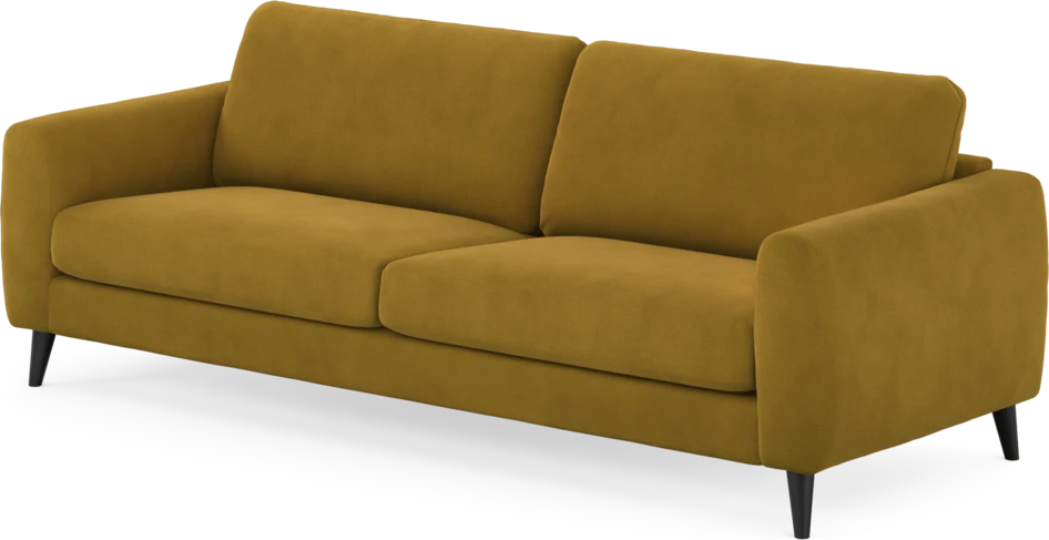 Bridge - 4-sits soffa - Gul