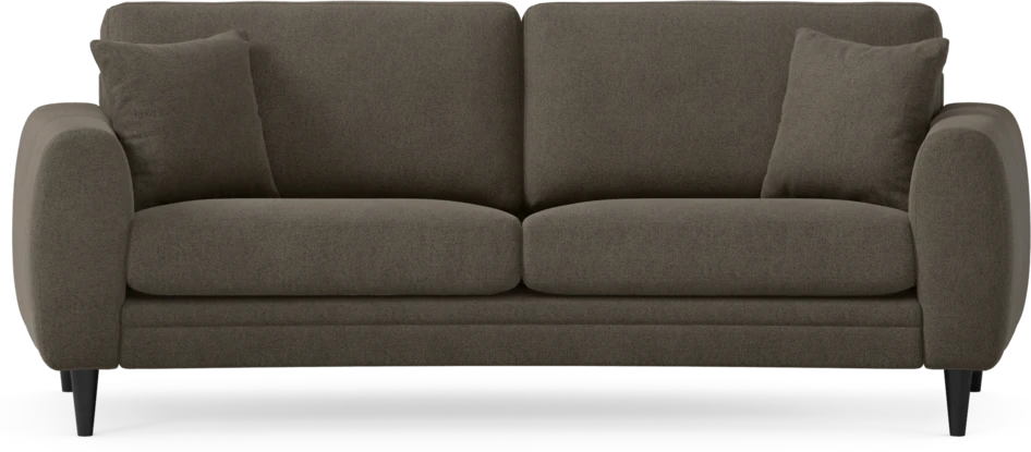 Eden - 2,5-sits soffa svängd - Brun
