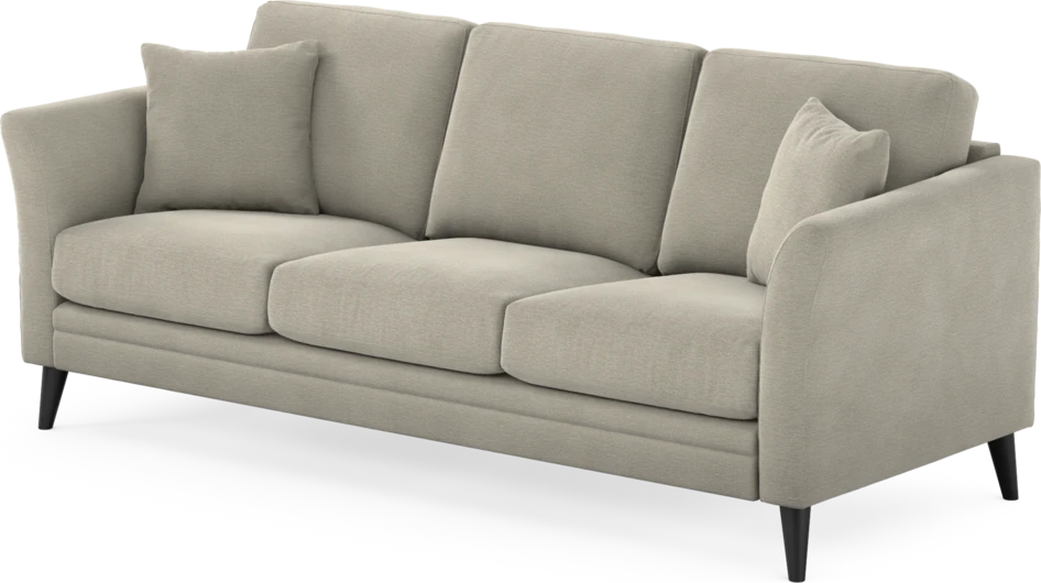 Eden - 3-sits soffa - Brun