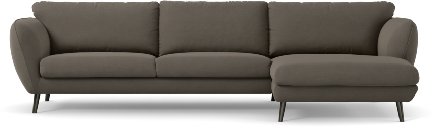 Madison Lux - 3-sits soffa med schäslong höger - Beige