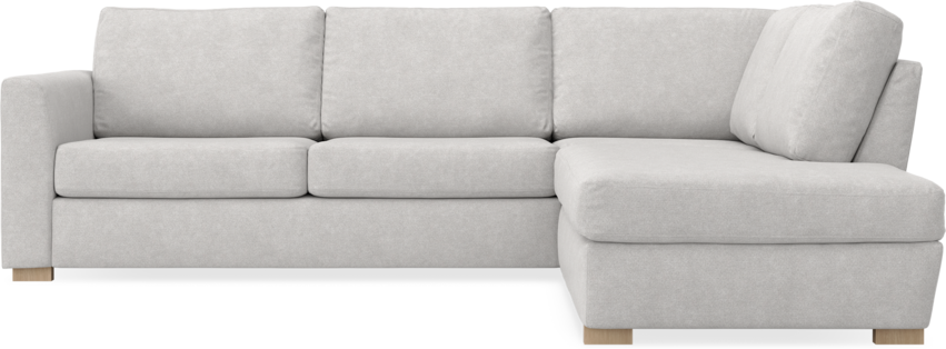 Friday - 2,5-sits soffa med divan höger - Grå