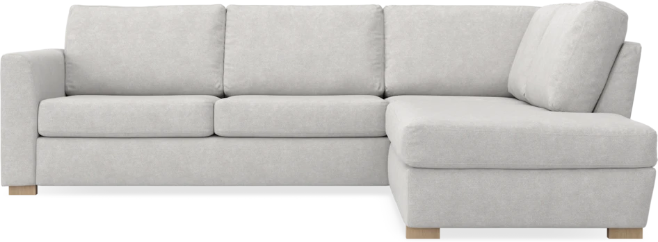 Friday - 2,5-sits soffa med divan höger - Grå