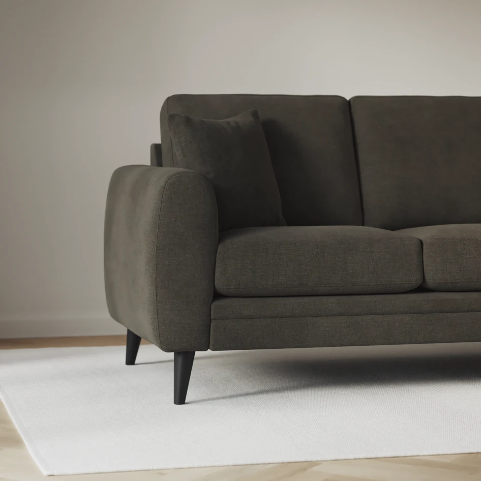 Eden - 3-sits soffa - Grå