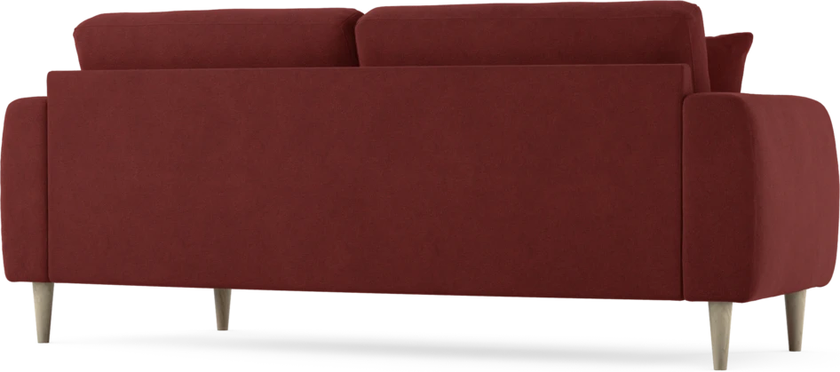 Eden - 2,5-sits soffa svängd - Röd