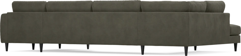 Bridge - 3-sits soffa med divan vänster och schäslong höger - Grå