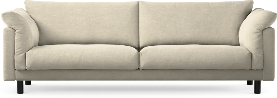 Cherrie - 4-sits soffa, fast klädsel - Beige