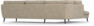Madison - 3-sits soffa med divan vänster - Beige
