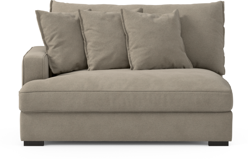 Rossi - 2-sits med armstöd vänster - Beige