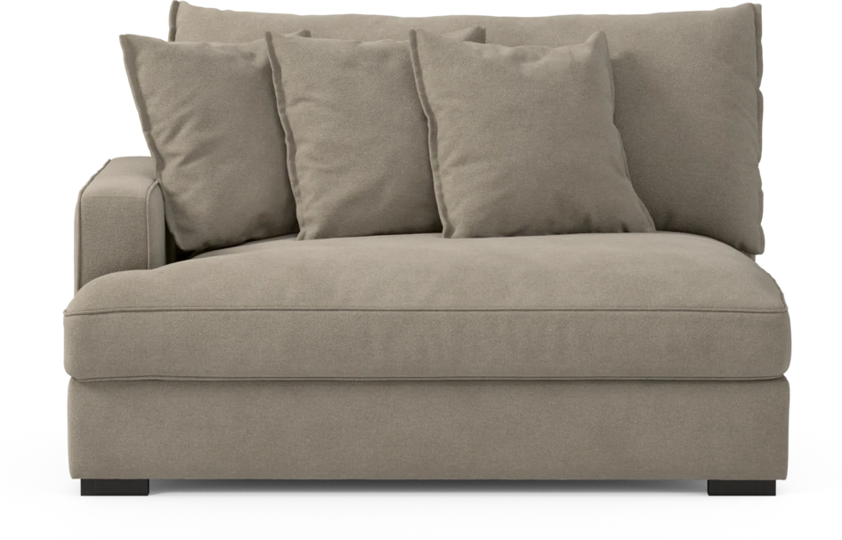 Rossi - 2-sits med armstöd vänster - Beige