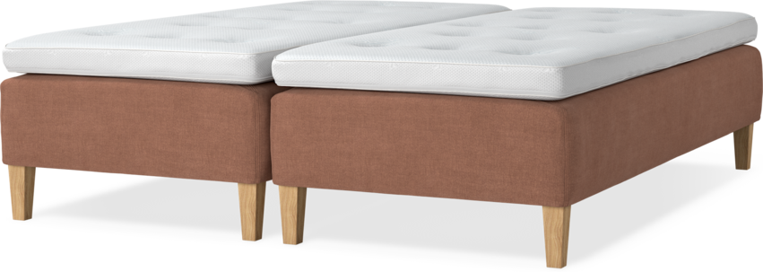 Delux Sense - Ramsäng, dubbelsäng med bäddmadrass