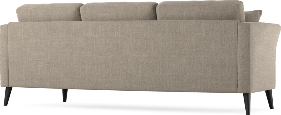 Eden - 3-sits soffa svängd - Beige