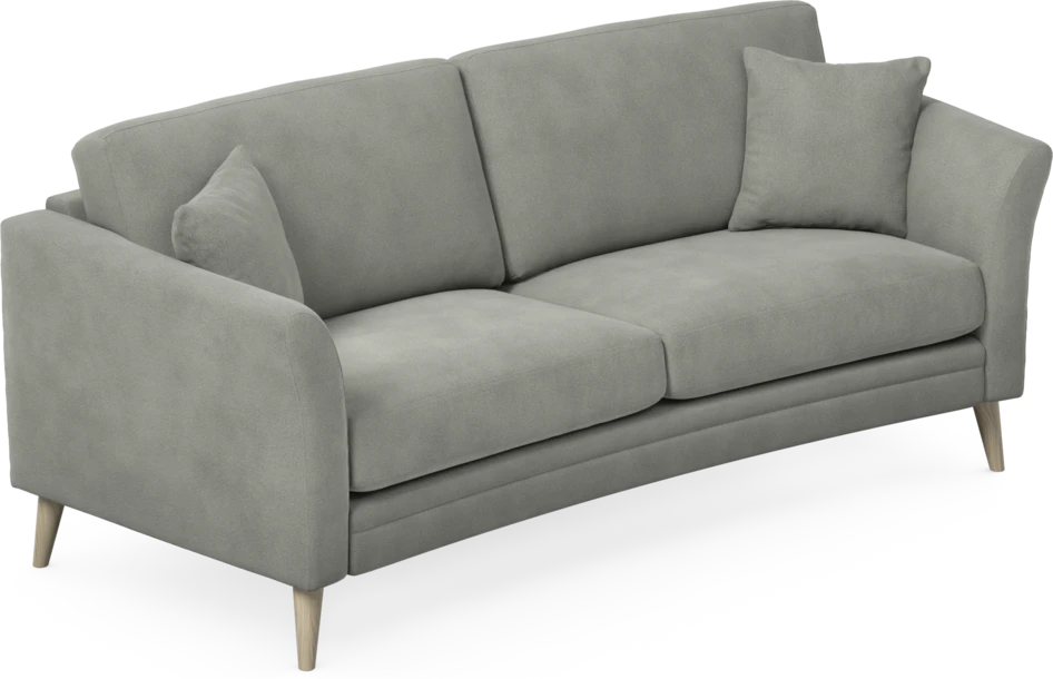 Eden - 2,5-sits soffa svängd - Grå