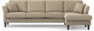 Eden - 3-sits soffa med schäslong - Beige
