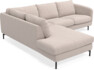 Madison - 2-sits soffa med divan vänster - Beige