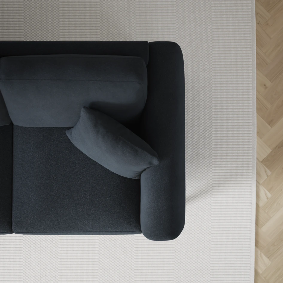 Eden - 2,5-sits soffa - Blå