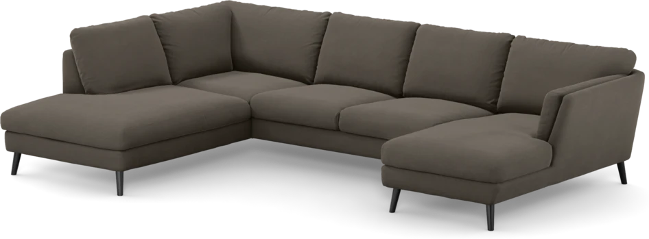 Madison Lux - 2-sits soffa med divan vänster och schäslong höger - Beige