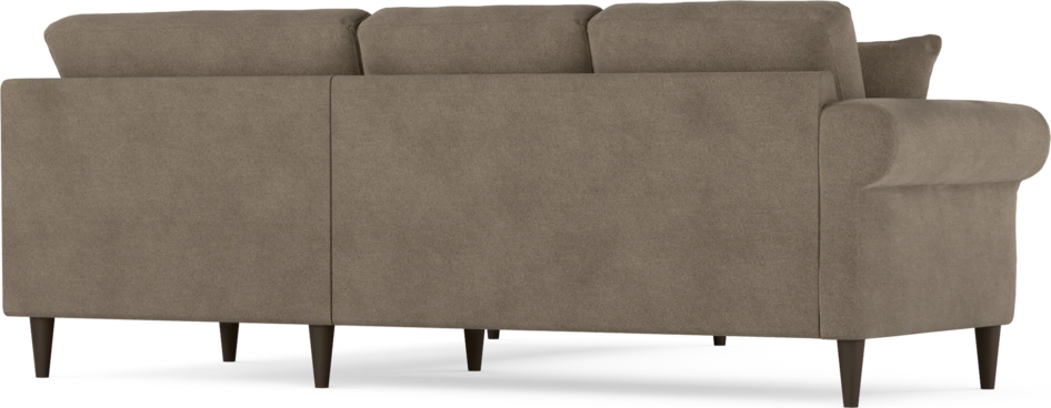 Eden - Hörnsoffa, 2+2-sits - Brun