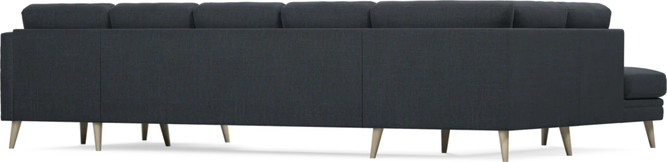 Eden - 3-sits soffa med divan vänster och schäslong höger - Blå