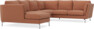 Madison - Hörnsoffa med schäslong vänster - Orange