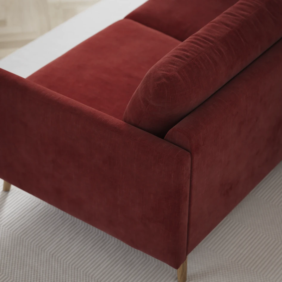 Madison Lux - Hörnsoffa 2+3-sits, hörn 2 - Rosa