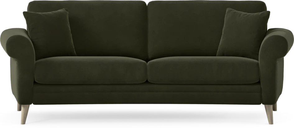Eden - 2,5-sits soffa svängd - Grön