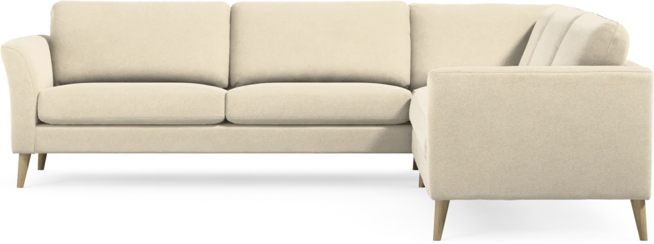 Bridge - Hörnsoffa, 3+3-sits - Beige