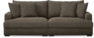 Rossi - 3-sits soffa - Brun
