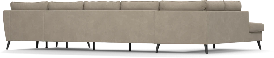 County - 4-sits soffa med divan vänster och schäslong höger - Beige