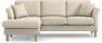 Eden - 2-sits soffa med schäslong - Beige
