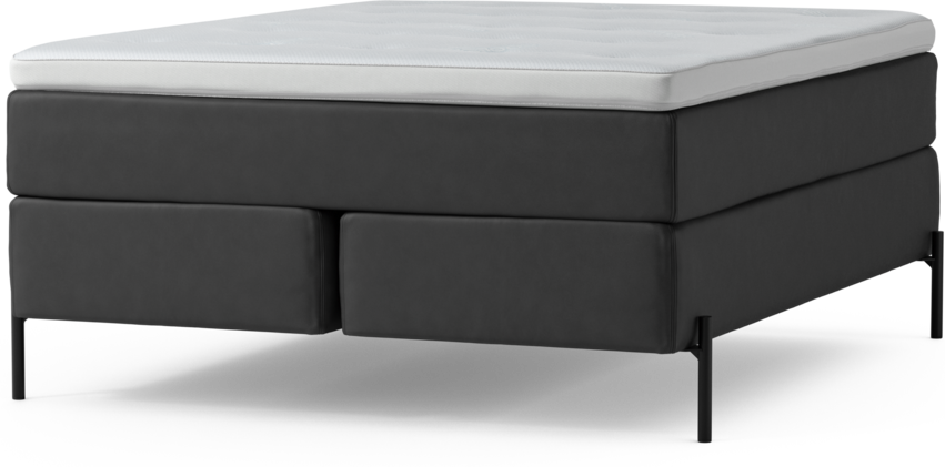 Delux Dream - Kontinentalsäng, dubbelsäng med bäddmadrass och sängben