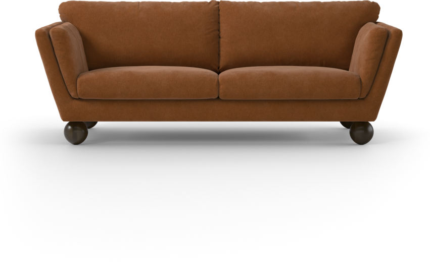 Madison Lux - 3-sits soffa - Orange