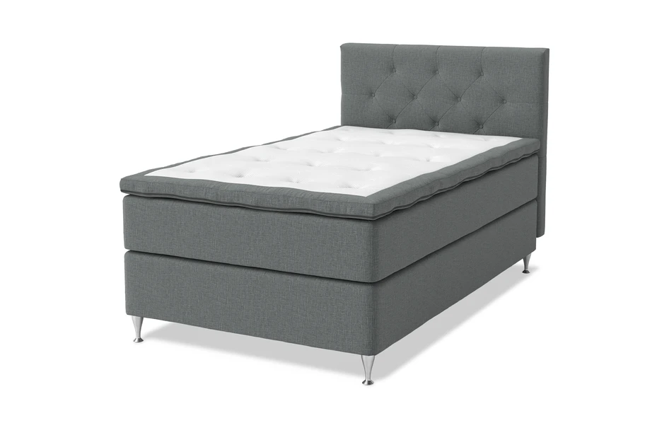 Feel - Sänggavel, B 90-140 cm - Grå