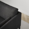 Winston - 3-sits soffa - Svart
