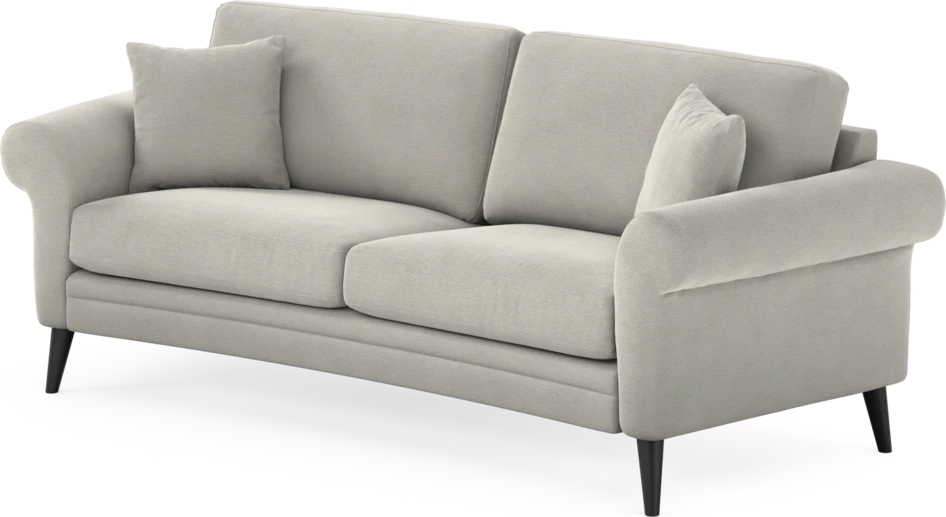 Eden - 2,5-sits soffa svängd - Grå