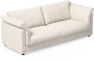 Cherrie - 3-sits soffa med kappa - Vit