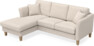 Eden - 2-sits soffa med schäslong - Beige