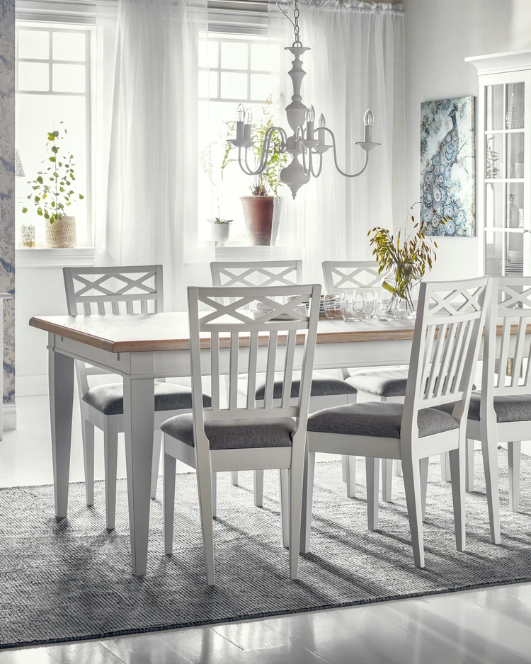 Wilma - Matgrupp med 6 stolar Wilma - inspiration