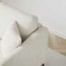 Eden - 2-sits soffa med divan - Vit