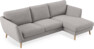 Madison - 2-sits soffa med schäslong höger - Beige