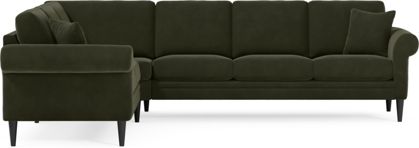 Eden - Hörnsoffa, 2+3-sits - Grön