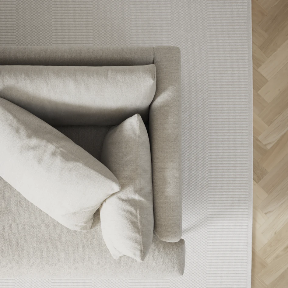 Harper - 3-sits soffa med divan vänster - Beige