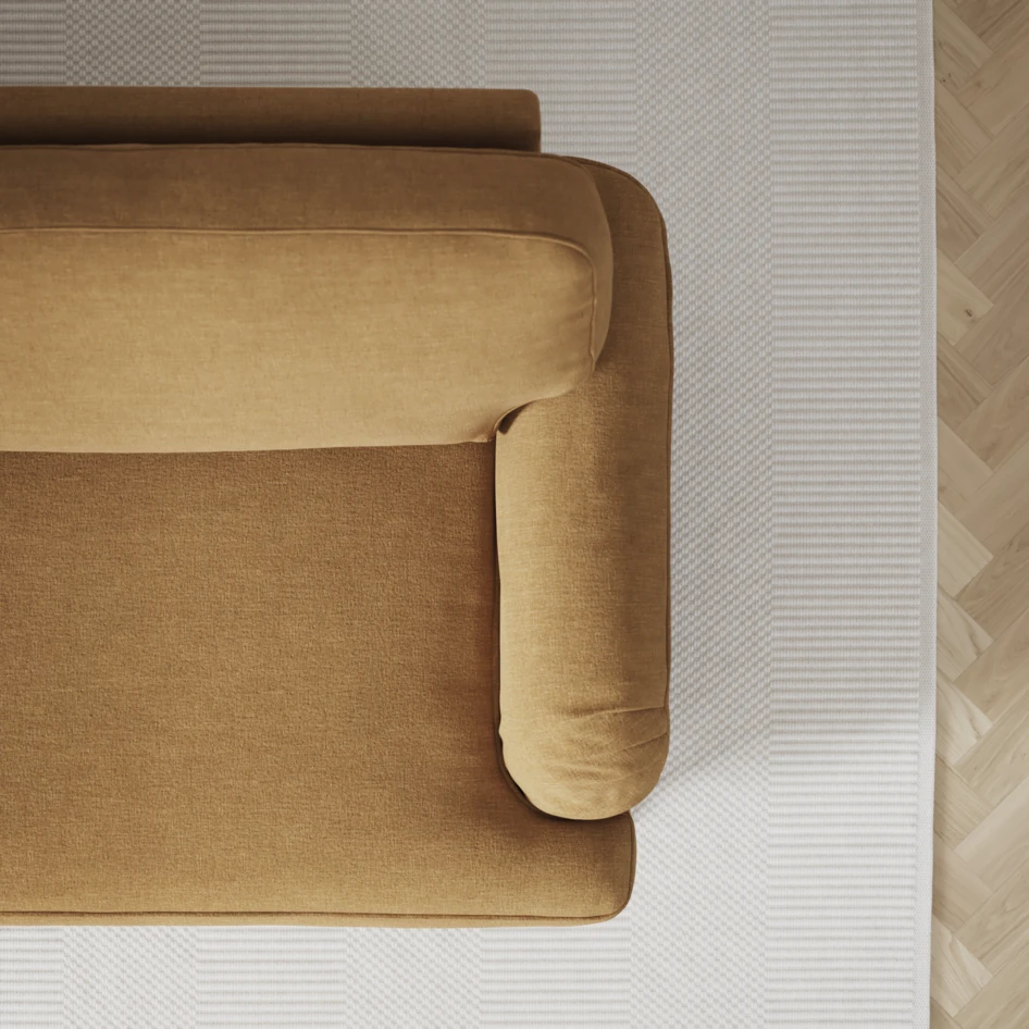 Oxford - 2,5-sits soffa - Gul