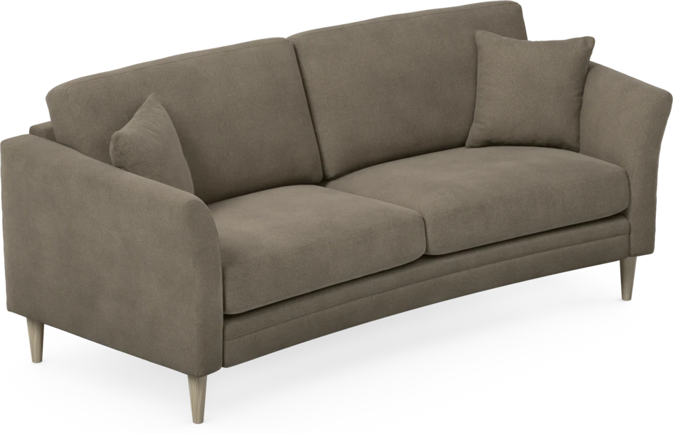 Eden - 2,5-sits soffa svängd - Beige