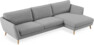 Madison Lux - 3-sits soffa med schäslong höger - Grå