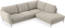 Madison - 2-sits soffa med divan höger - Beige
