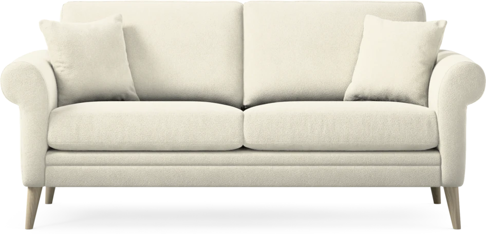 Eden - 2,5-sits soffa - Vit